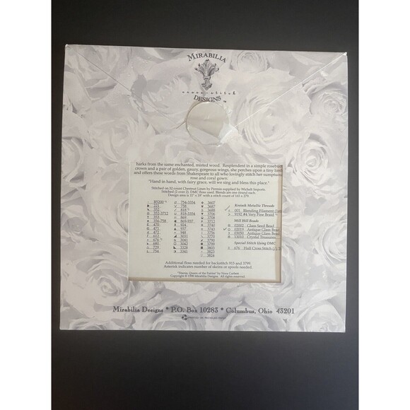 Mirabilia cross stitch patterns Nora Corbett “Tatiana Queen Of The Fairies” - Picture 3 of 4